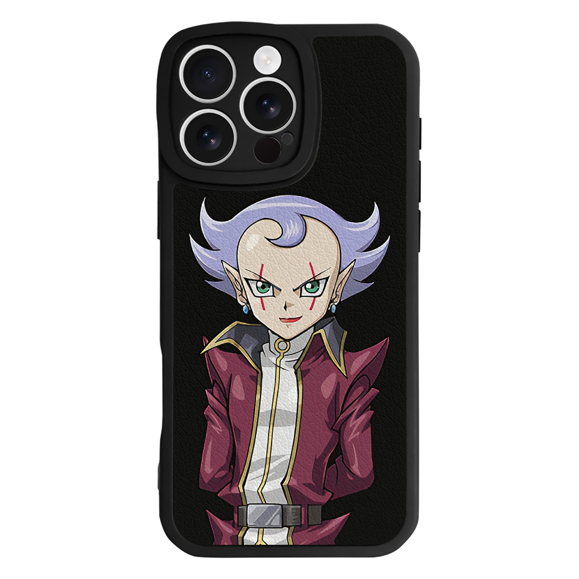 遊☆戯☆王 Yu-Gi-Oh! 【iPhone 16シリーズ対応】シリコンスマホケース（レザー調） 材質：シリコン